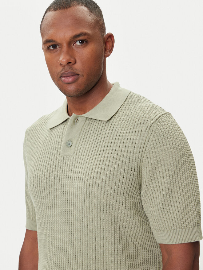 BOSS BOSS Polo Akoppo 50543670 Verde Regular Fit
