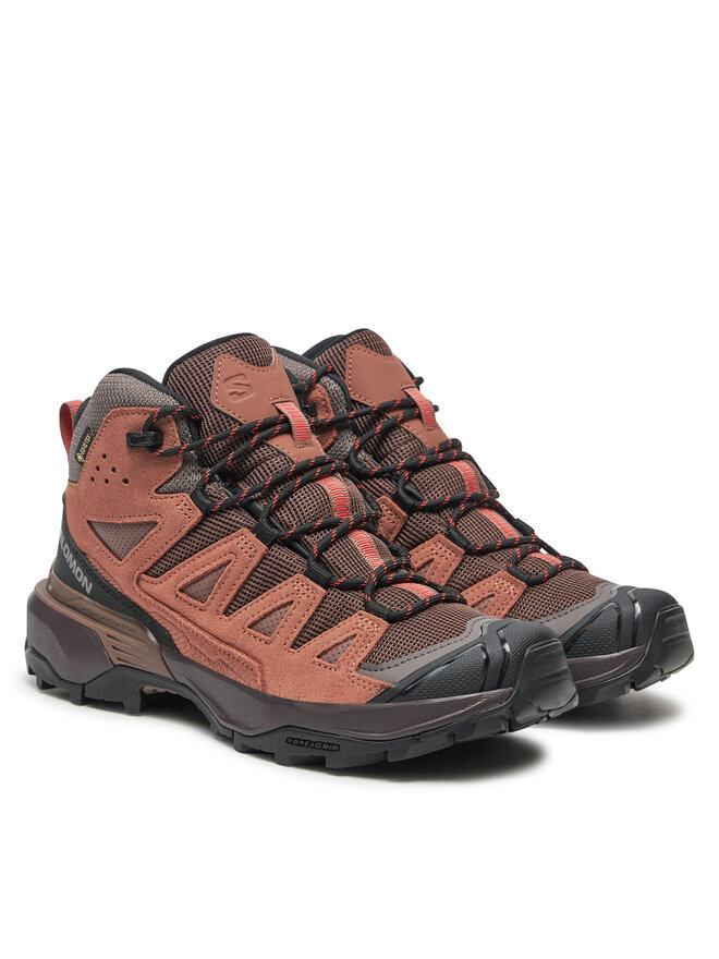 Salomon Bakancs Salomon X Ultra 360 Leather Mid Gore-Tex L47571000 Barna
