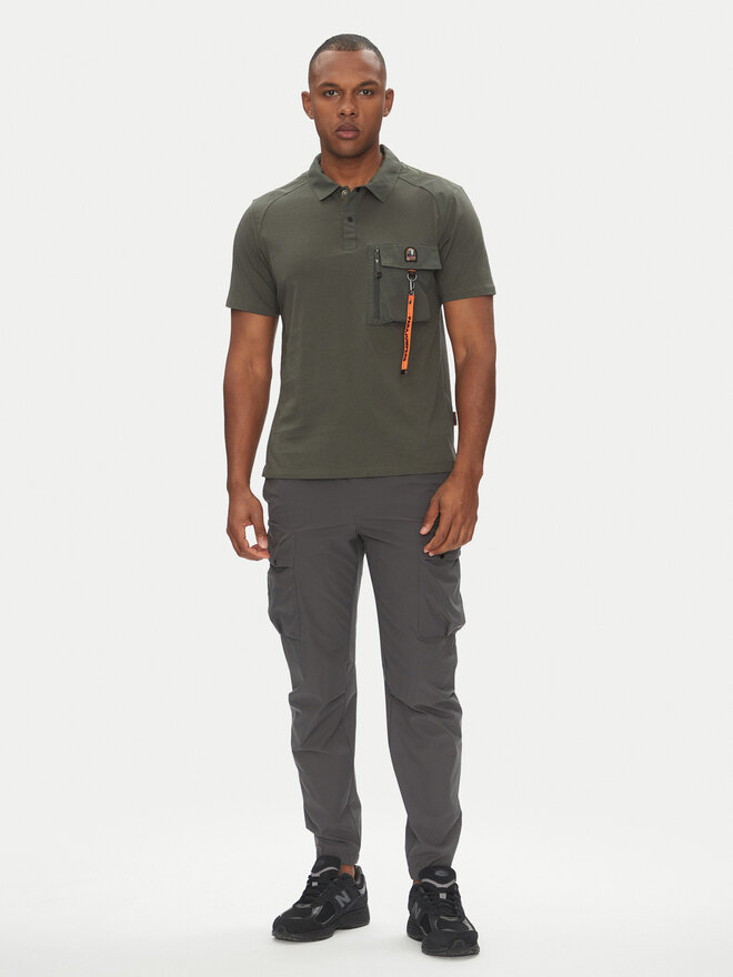 Parajumpers Parajumpers Poloshirt Rescue 25SMPMPORE10 Grün Regular Fit
