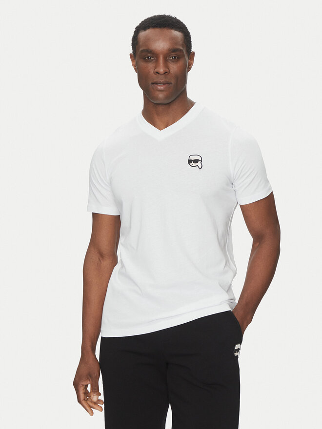 KARL LAGERFELD KARL LAGERFELD T-Shirt 755021 552224 Weiß Regular Fit