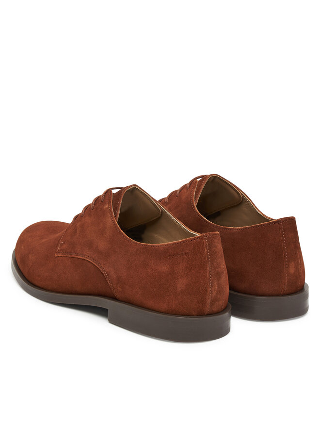 Calvin Klein Cipele Calvin Klein Ess Rubber Derby Su HM0HM01928 Smeđa