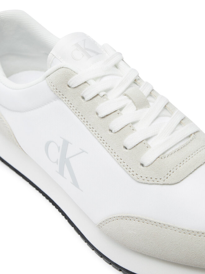Calvin Klein Jeans Sneakers Calvin Klein Jeans Retro Runner YM0YM01119 Écru