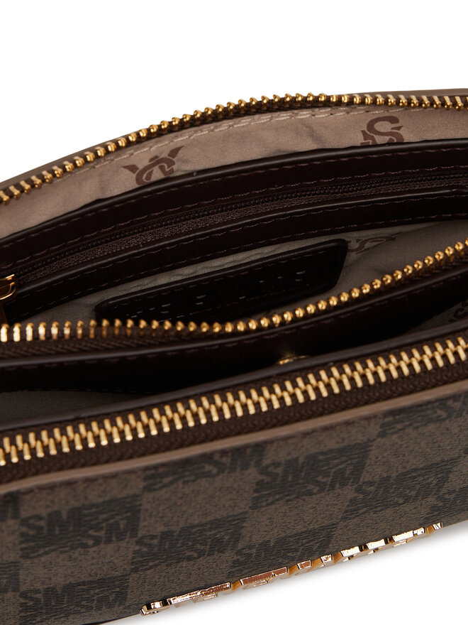 Steve Madden Ročna torba Steve Madden Bjuni-7 SM13001772 Rjava