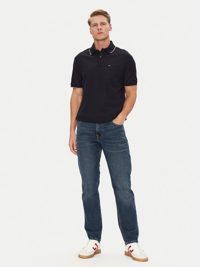 Tommy Hilfiger Tommy Hilfiger Polo MW0MW38457 Tamnoplava Classic Fit