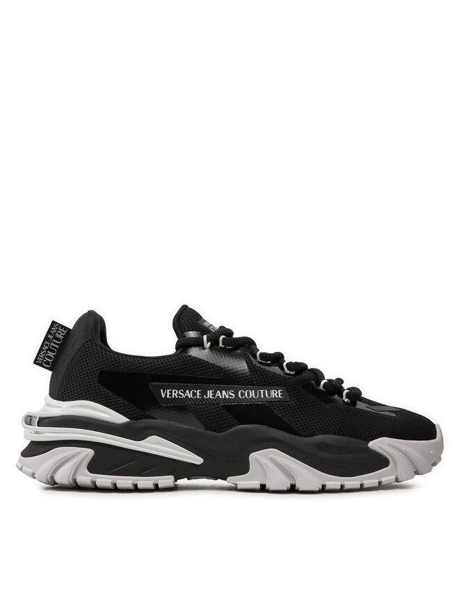 Versace Jeans Couture Снікерcи Versace Jeans Couture New Trail Trek 77YA3SI8 Чорний