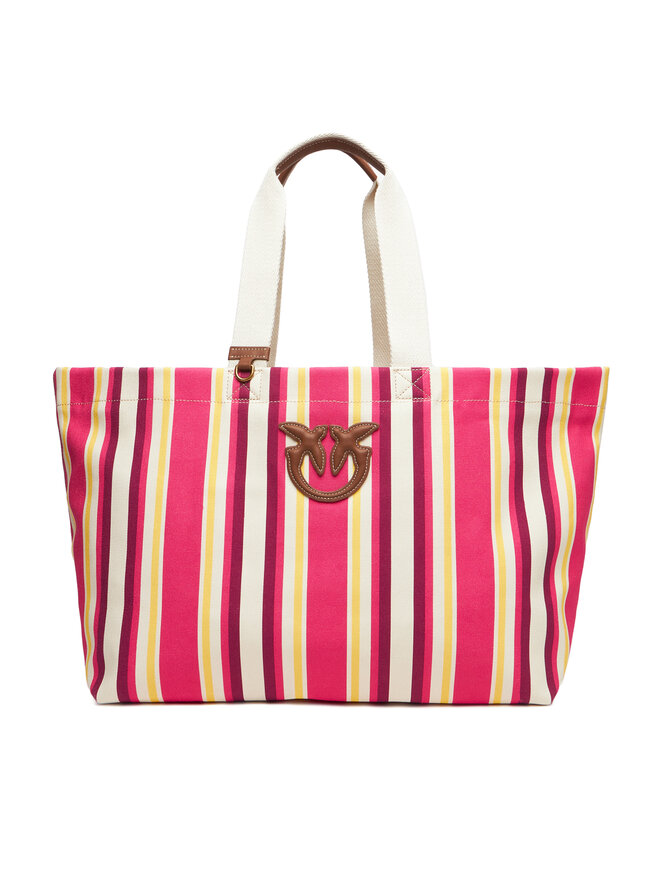 PINKO Handtasche PINKO Shopping Bag Extra PE 25 PLTT 104754 A2G5 Rosa
