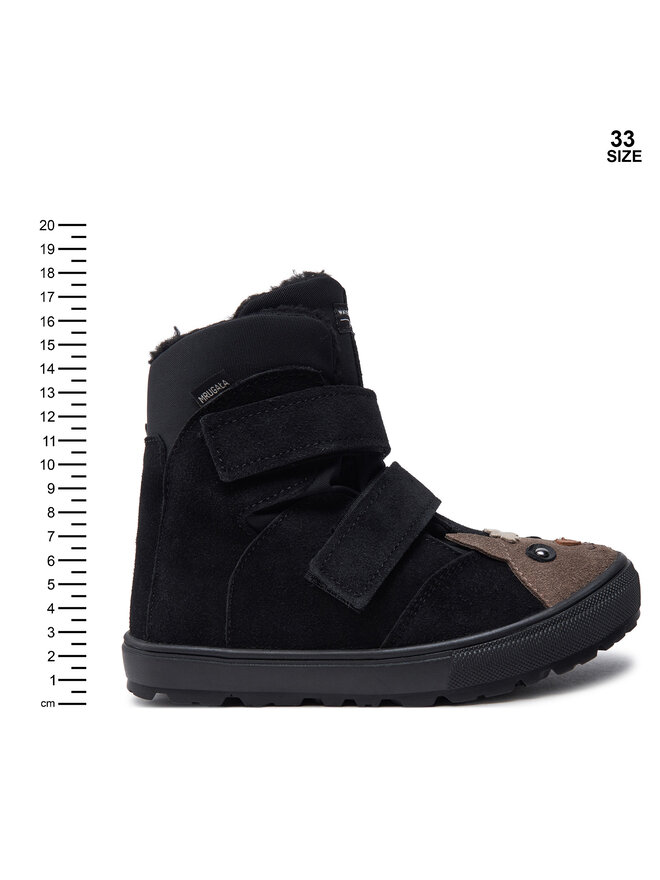 Mrugała Schneeschuhe Mrugała MALI 7351/4-99 Schwarz
