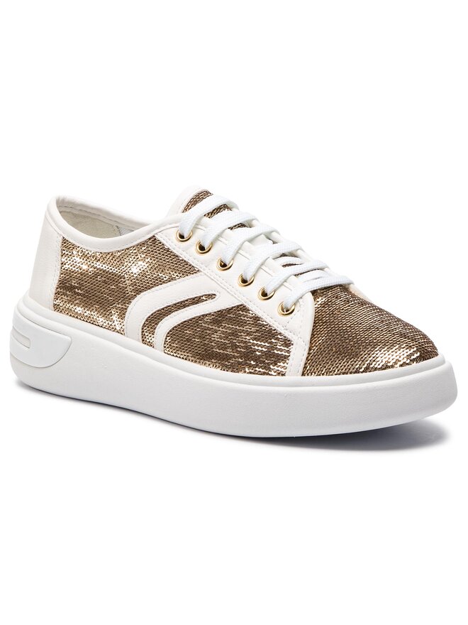 Sneakers Geox D Ottaya E D92BYE 0AT54 C0583 Or chaussures
