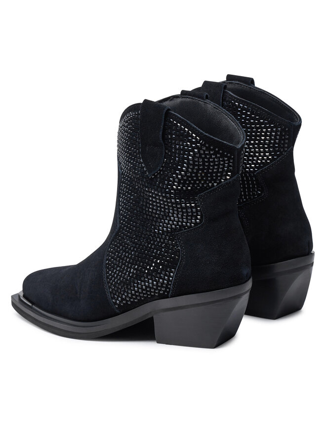 Alma En Pena Kovbojská obuv Alma En Pena I240712 Černá