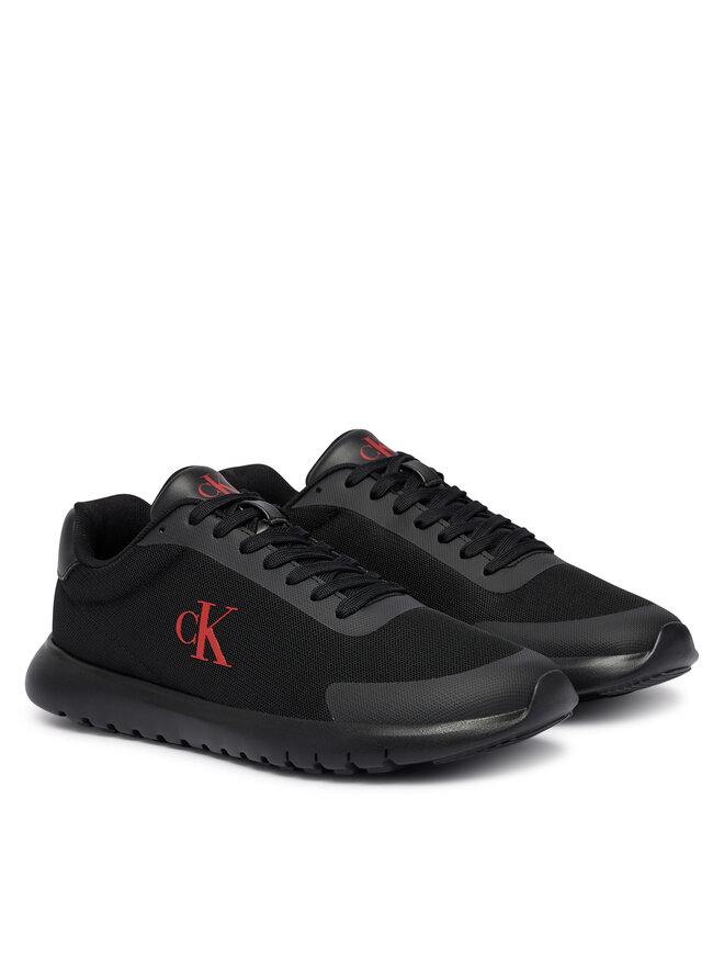 Calvin Klein Sneakers Calvin Klein 3 Eva Runner Mesh YM0YM01264 Schwarz