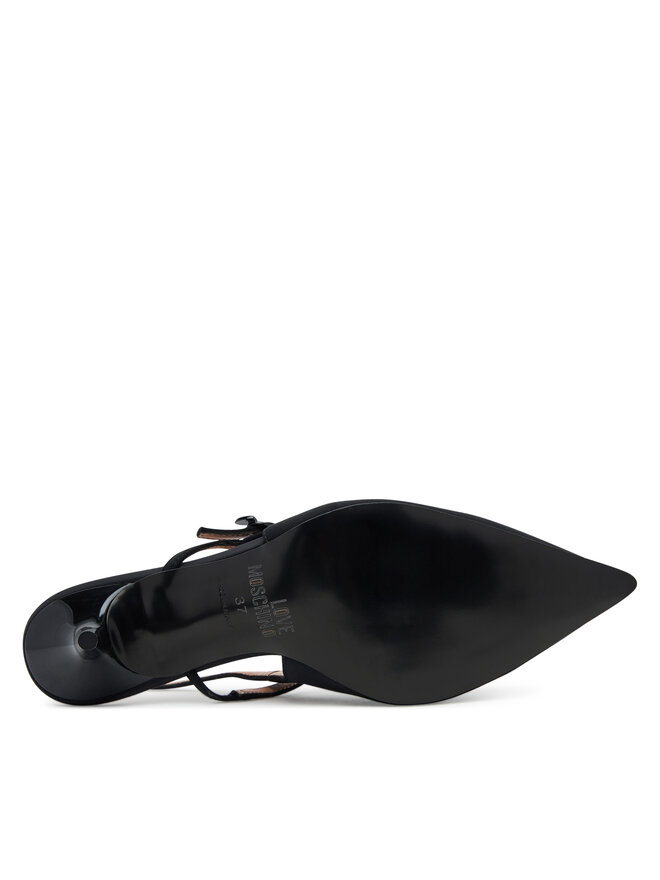 LOVE MOSCHINO Сандали LOVE MOSCHINO JA10287G1NIMX00039 Черен