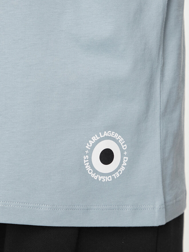 KARL LAGERFELD KARL LAGERFELD Camiseta 755098 542270 Azul Regular Fit