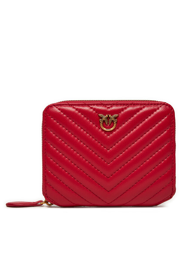 PINKO Velika ženska denarnica Pinko Taylor Zip Around . AI 24-25 PCPL 100249 A0GK Rdeča