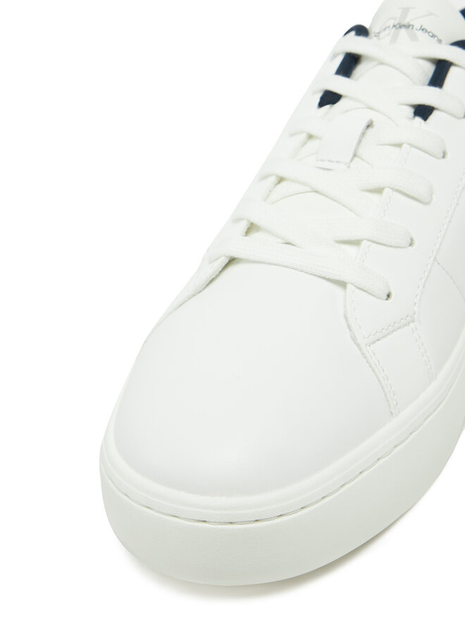 Calvin Klein Jeans Sneakers Calvin Klein Jeans Classic Cupsole Low Ml Lth YM0YM00864 Alb