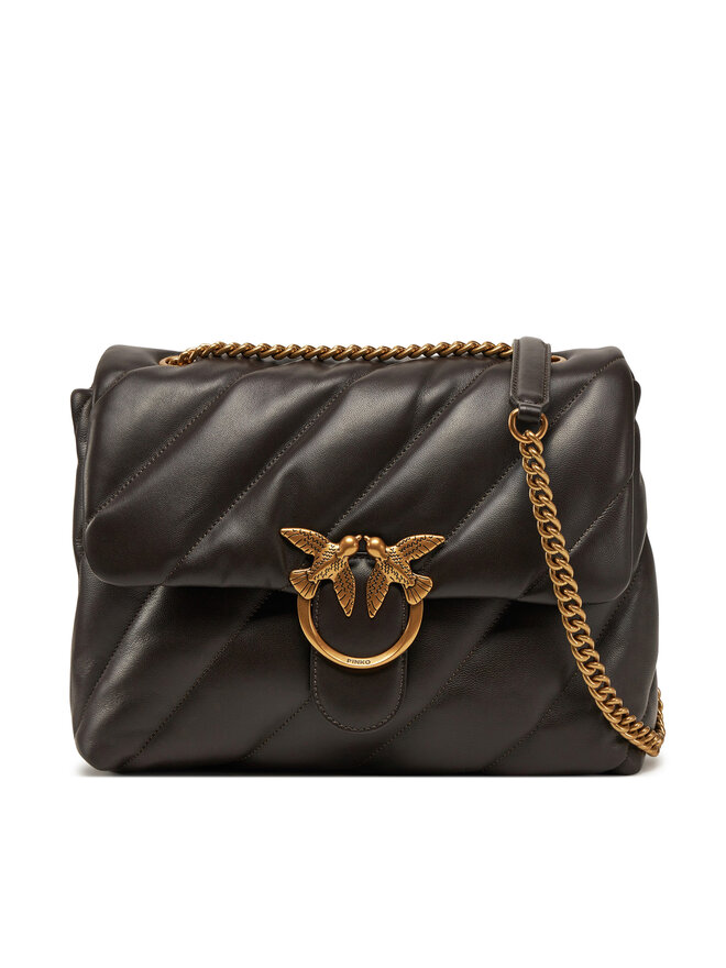 PINKO Kabelka PINKO Love Puff Big Cl AI 23-24 PLTT 100037 A0F2 Hnědá