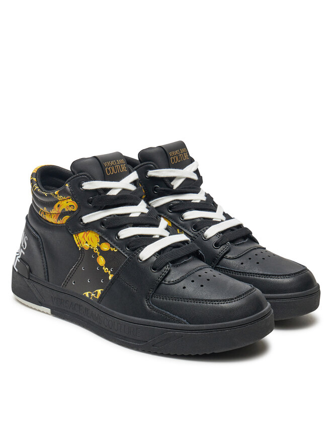Versace Jeans Couture Sneakersy Versace Jeans Couture 77YA3SJ7 Čierna