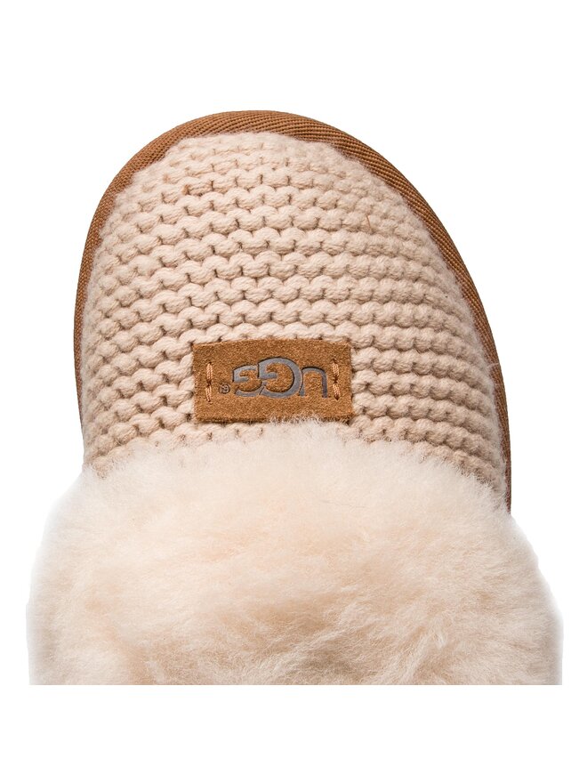Ugg Papucs Ugg W Cozy Knit Slipper 1095116 Bézs