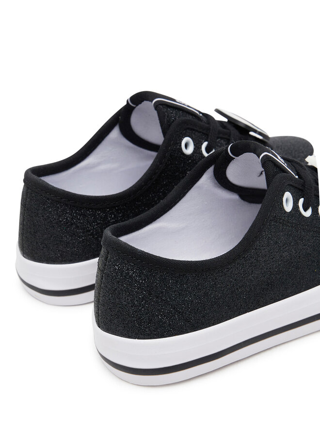 Karl Lagerfeld Kids Sneakers aus Stoff Karl Lagerfeld Kids Z30368 M Schwarz