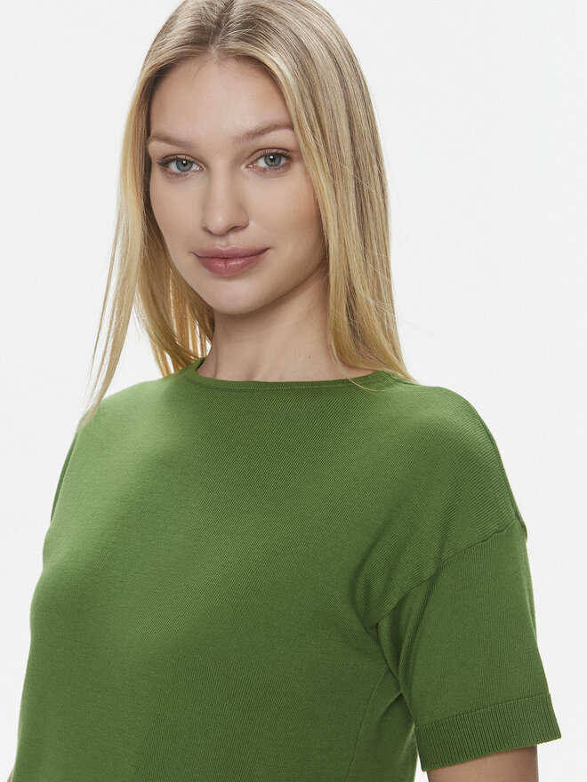 United Colors Of Benetton United Colors Of Benetton Marškinėliai 103CD102M Žalia Regular Fit