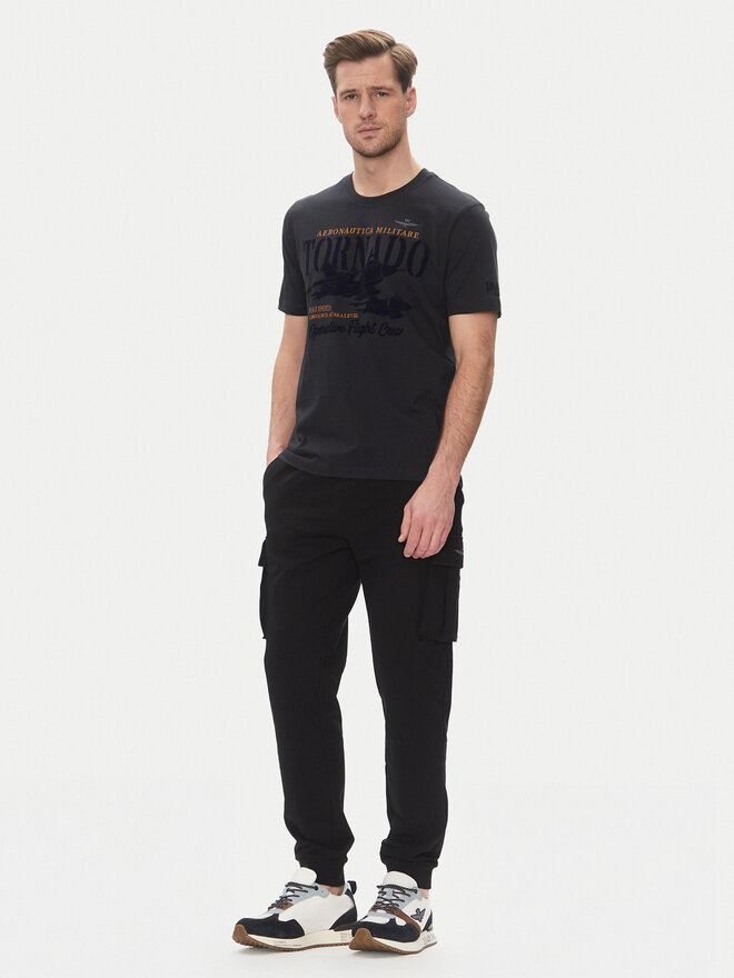 Aeronautica Militare Aeronautica Militare T-Shirt 251TS2405J641 Dunkelblau Regular Fit