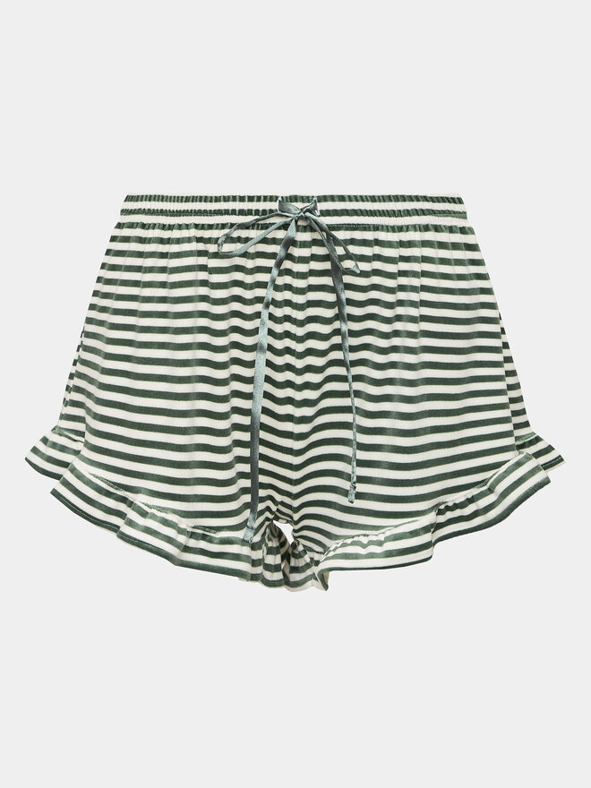 Hunkemöller Hunkemöller Pyjamashorts 203211 Grün Comfortable Fit