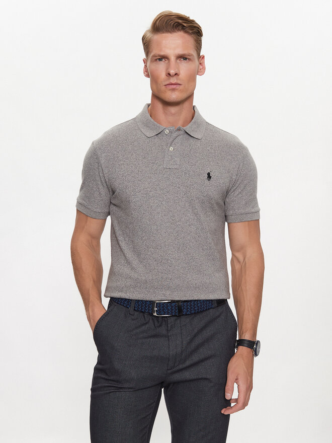Polo Ralph Lauren Polo Ralph Lauren Poloshirt 710548797011 Grau Slim Fit