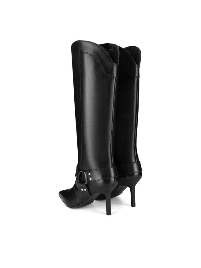 Eva Minge Cowboystiefel Eva Minge AZIZA-115832 Schwarz