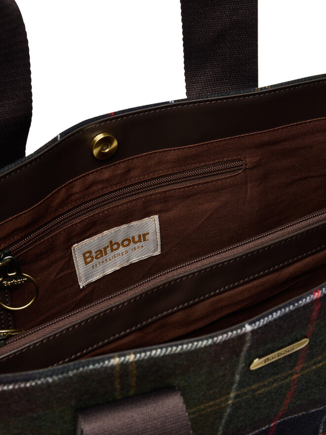 Barbour Handtasche Barbour Turnberry Tartan LBA0424OL91 Grün