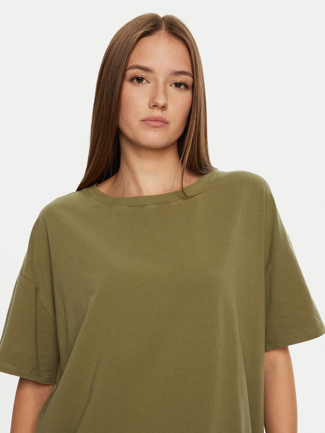 American Vintage American Vintage Camiseta Pymaz PYM02AH24 Verde Oversize