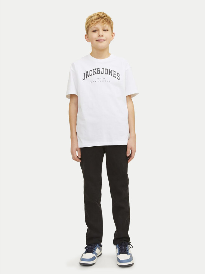 Jack&Jones Junior Jack&Jones Junior Camiseta Caleb 12258924 Blanco Relaxed Fit