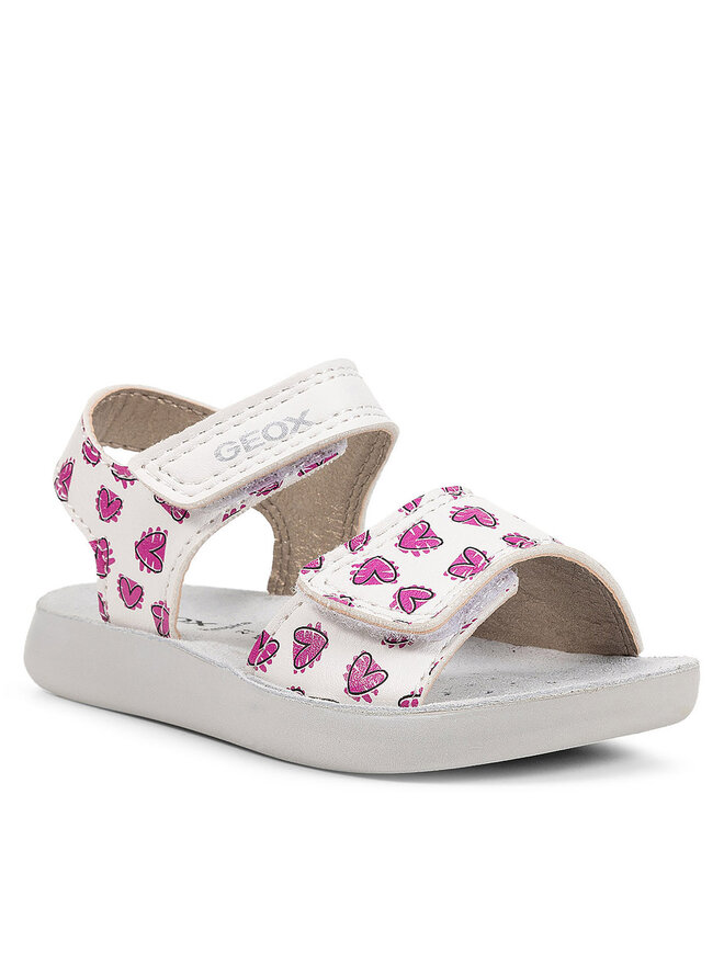 Geox Sandalen Geox B Sandal Lightfloppy B455TB 00004 C0563 Weiß