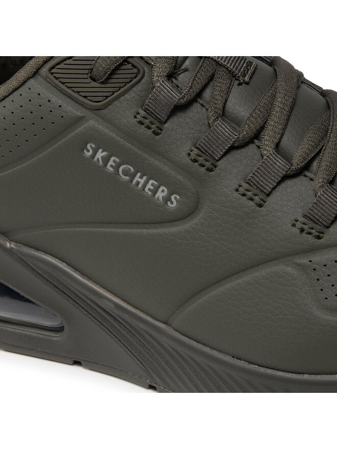 Sneakersy Skechers Uno 2 232181/OLV Zielony | eobuwie.com.pl