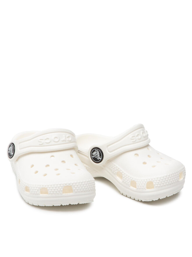 Crocs Klapki Crocs Classic Kid Clog T 206990 Biały