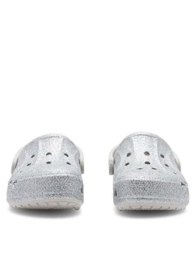 Crocs Papucs Crocs BAYA GLITTER CLOG K 207015-040 Ezüst