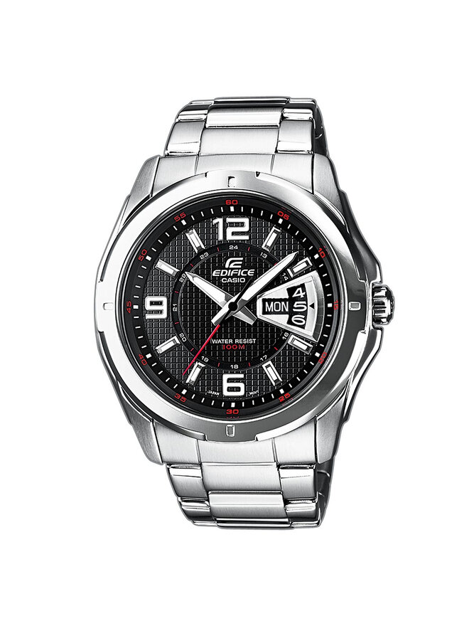 Casio Zegarek Casio Edifice EF-129D-1AVEF Srebrny