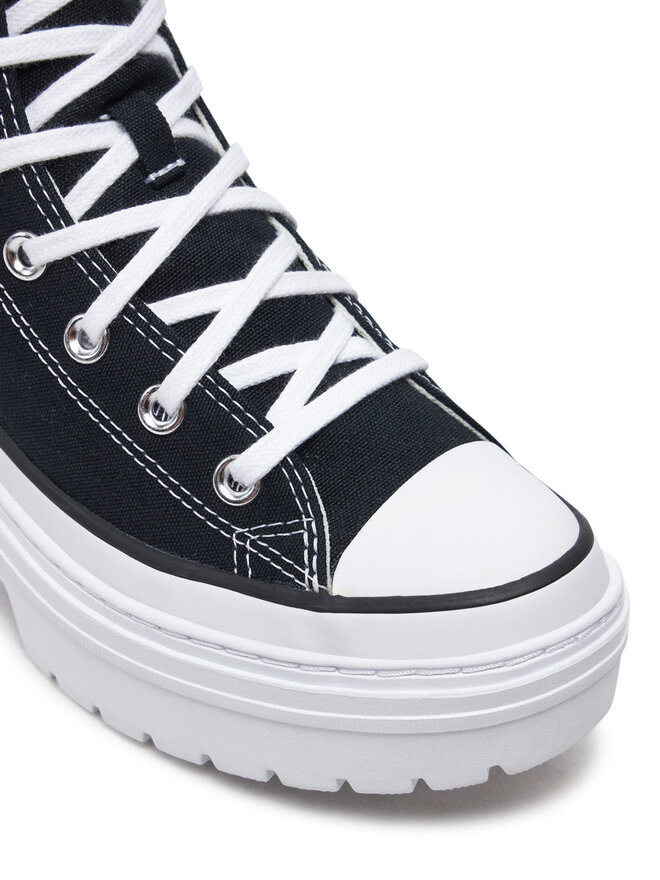 Converse Kedas Converse Chuck Taylor All Star Lugged Heel Platform A08258C Melns