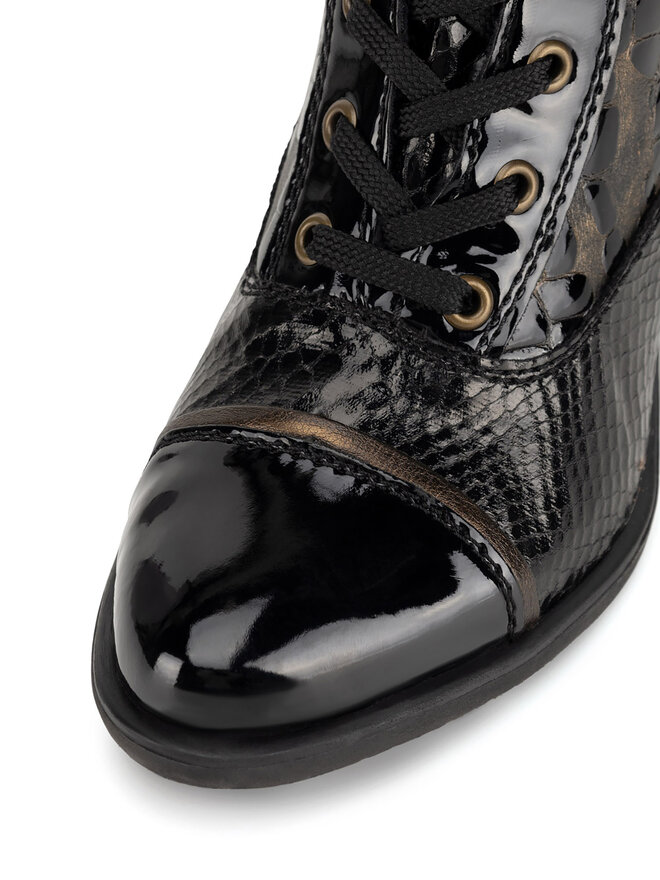 Rieker Schnürschuhe Rieker Y2032-00 Schwarz