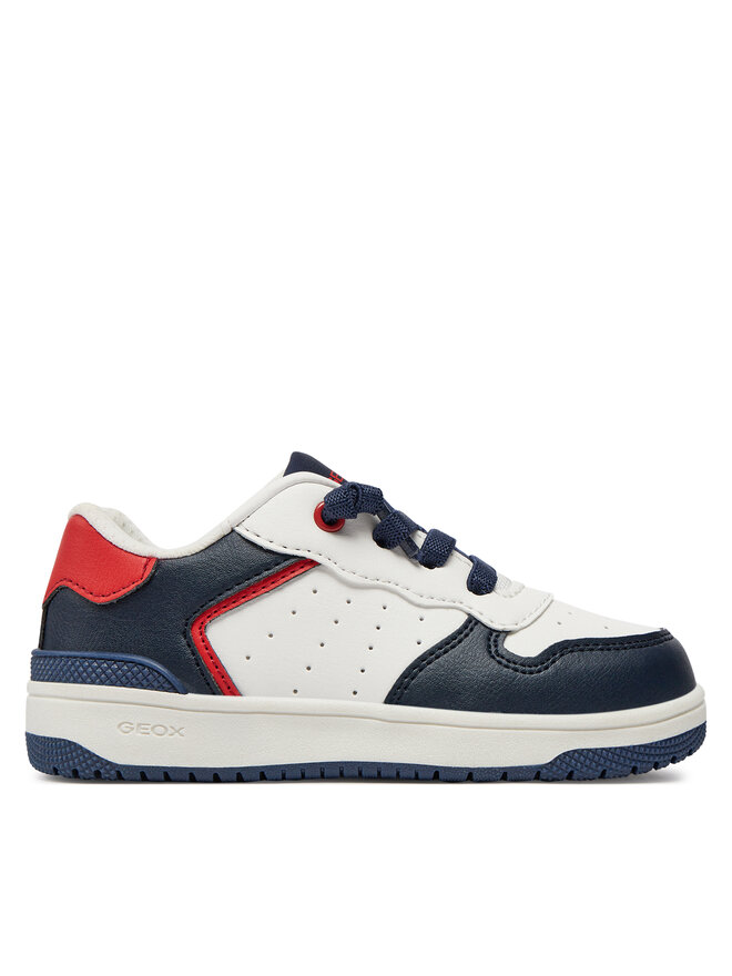 Geox Snīkeri Geox J Washiba Boy J45LQB 05411 C0899 S Balts