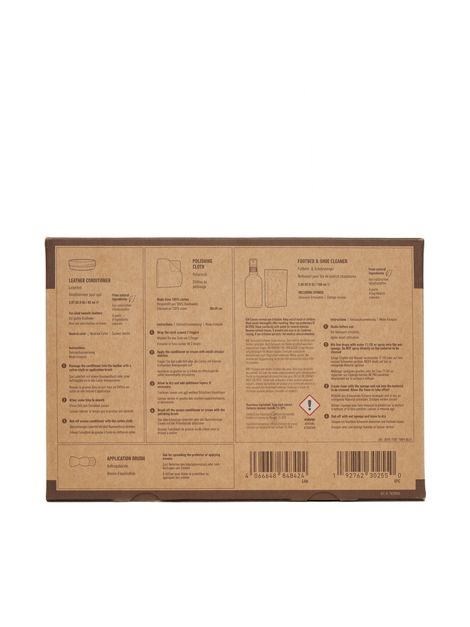 Birkenstock Pflegeset Birkenstock Oiled Leather Care Set 1028836 Farblos