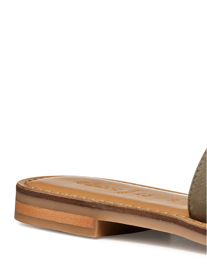 Geox Natikače Geox D Maddalusiac D55YML 00021 C3016 Kaki