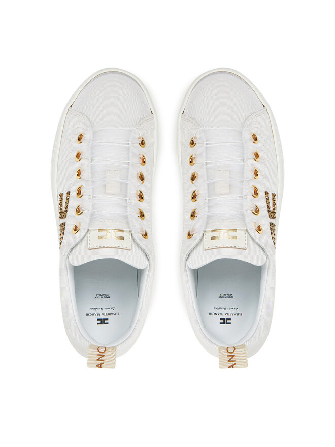Elisabetta Franchi Sneakers Elisabetta Franchi F4-A9E-0241 S Alb
