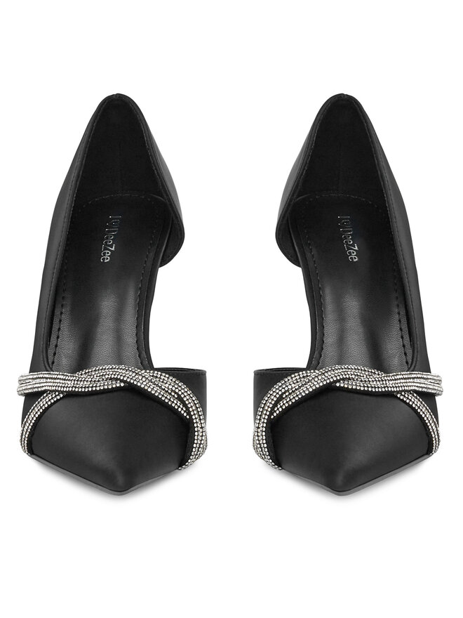 DeeZee Pantofi cu toc subțire DeeZee BG-2032 Negru