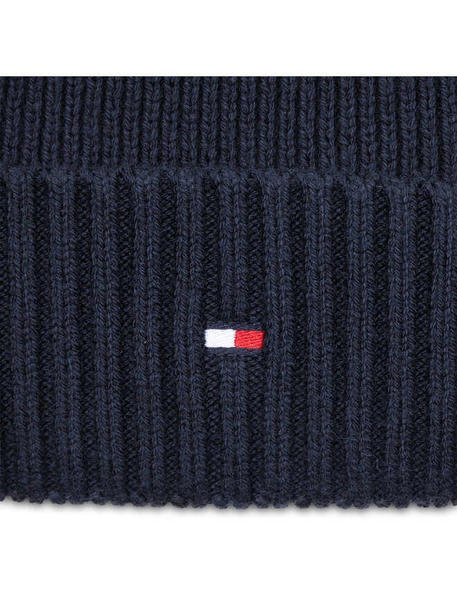 Tommy Hilfiger Set Schal und Mütze Tommy Hilfiger AM0AM11624 Dunkelblau