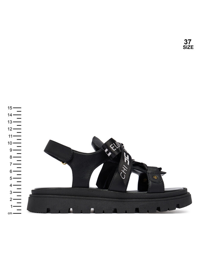Elisabetta Franchi Босоніжки Elisabetta Franchi F4A2-E0588-1733999-D Чорний
