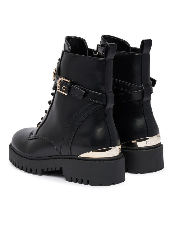 Guess Schnürschuhe Guess FLTOLA ELE10 Schwarz