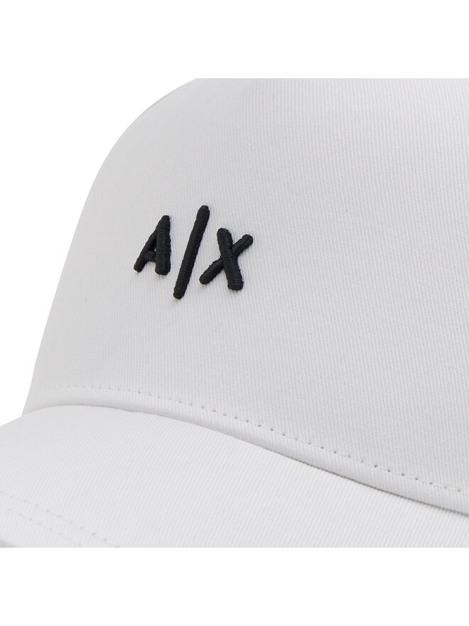 Armani Exchange Шапка с козирка Armani Exchange 954112 CC571 00010 Бял
