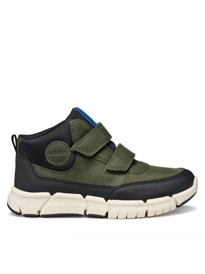 Geox Schnürschuhe Geox J Flexyper J569BA 0ME32 C3009 S Khakifarben
