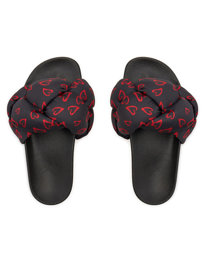 LOVE MOSCHINO Παντόφλες LOVE MOSCHINO JA28312G0IIW100A Μαύρο