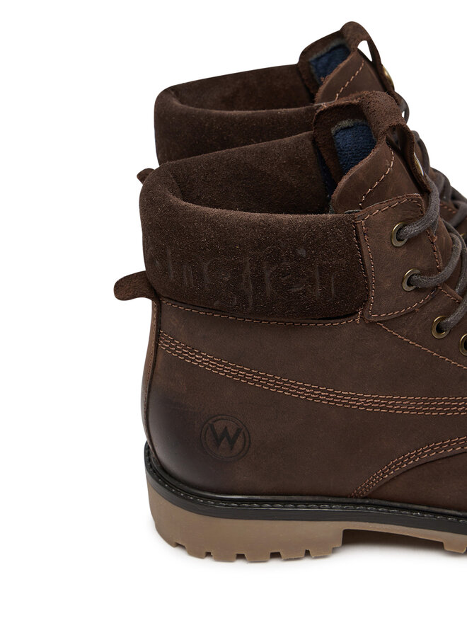 Wrangler Trapery Wrangler Arch Men High 20243041.IKU Brązowy