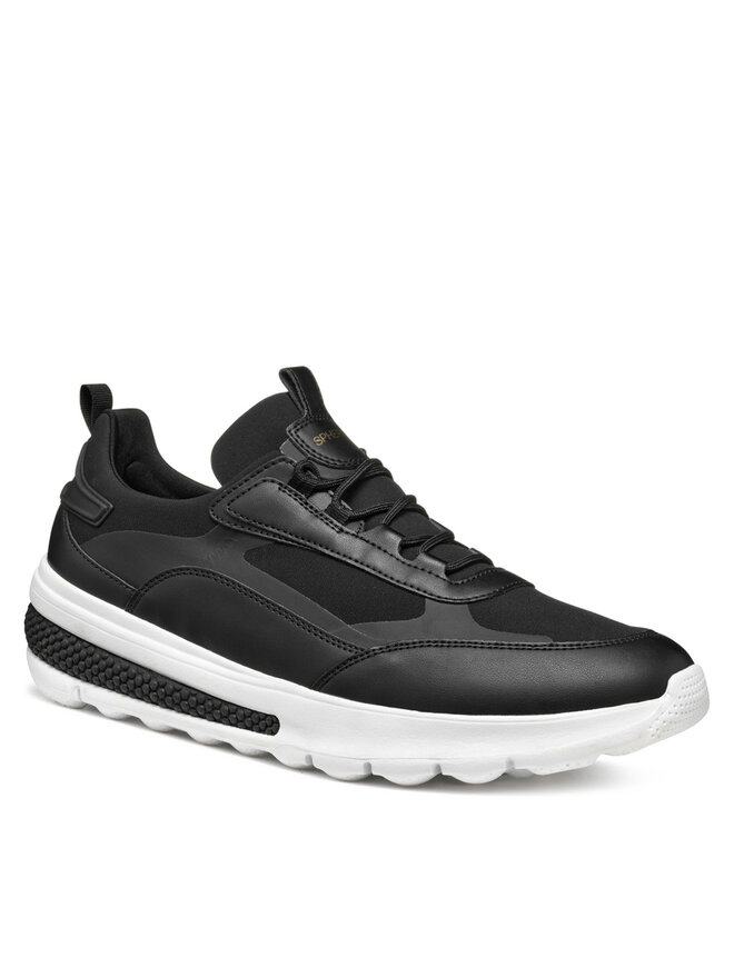 Geox Sneakersy Geox U Spherica Actif U45BAD 0119B C9999 Čierna